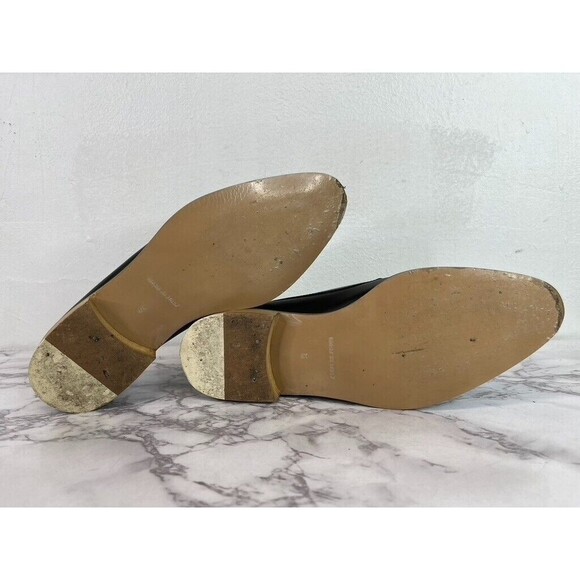 Everlane Women's Black The Modern Leather Loafers Sz 5 - Picture 11 of 11